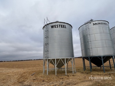 Westeel 1805 +/- 4900 bu 5 Ring Hopper Grain Bin