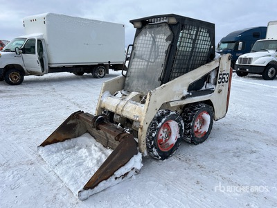 1999 Bobcat 553 All-Wheel Steer Skid Steer Loader