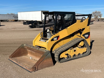 Cat 259B3 Two-Speed لودر بجنزير