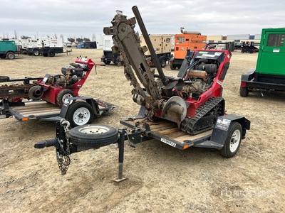 2019 Barreto E2036RTKH-6MS Trancheuse w/ Barreto Trailer