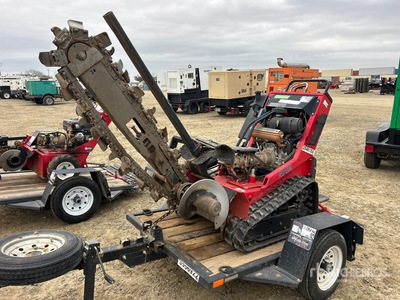 2019 Barreto Tracked Trencher w/ Trailer