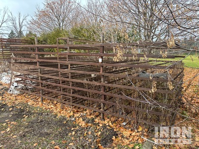 Quantity of (12) Panels of Steel Racking Varios, tienda, almacen, consumidor