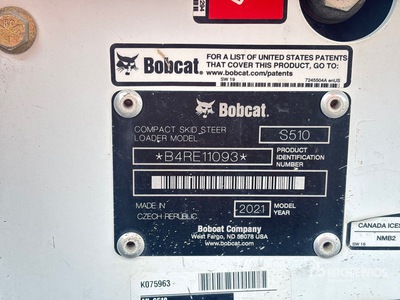 2021 Bobcat S510 Kompaktlader