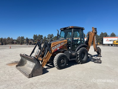 2017 Case 580SN 4x4 を見 Backhoe Loader