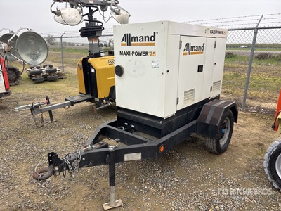 2017 Allmand MP25 25 kVA Mobile Generator