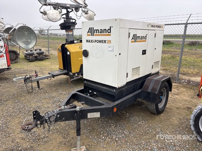 2017 Allmand MP25 25 kVA Mobile Generator Set