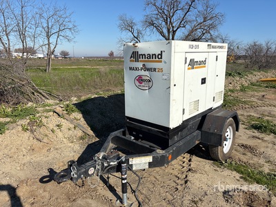 2017 Allmand MP25 25 kVA Mobile Generator Set
