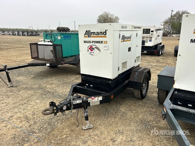2017 Allmand MP25 25 kVA Mobile Generator Set