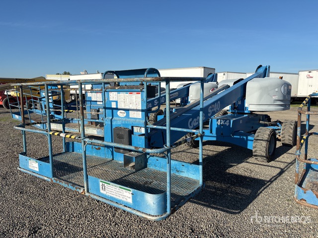 2016 Genie S-40 4WD Diesel Telescopic Boom Lift | Ritchie Bros. Auctioneers
