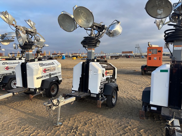 2015 Allmand Night-Lite Pro II V-Series 8 kW Light Tower