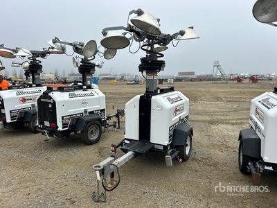 2015 Allmand Night-Lite Pro II V-Series Torre de iluminación