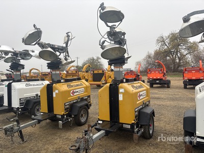 2015 Allmand Night-Lite Pro II V-Series 1250 W Torre de iluminación