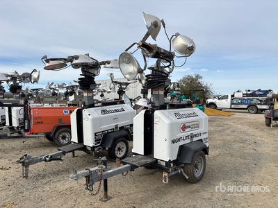 2015 Allmand Night-Lite Pro II V-Series 8 kVA Light Tower