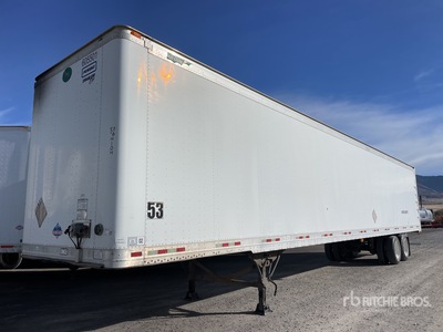 2012 Great Dane 53 ft x 102 in T/A Van Trailer