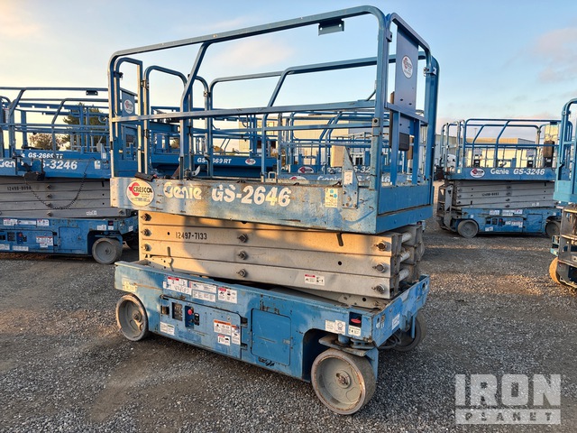 ELEVADOR TIJERA 2015 GENIE GS2646