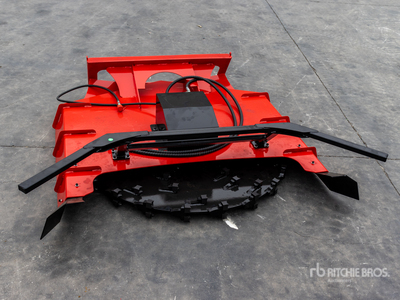 2025 GIYI GY-X DM43 43 in Skid Steer Disc Mulcher Varios implementos minicargadora (Unused)