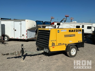 2018 Kaeser M114 375 cfm Mobile Luftkompressor