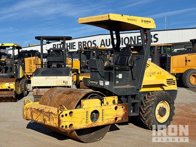 2015 Bomag BW145D-40 Smooth Drum Compactor