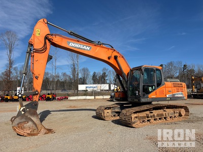 2018 (unverified) Doosan DX255LC-5 Tracked Excavator