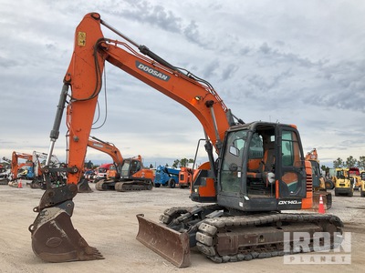 2018 Doosan DX140LCR-5 Tracked Excavator