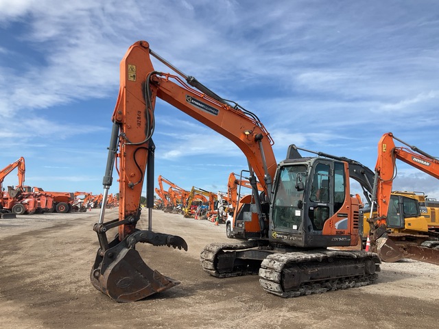 2018 Doosan DX140 LCR-5 Tracked Excavator