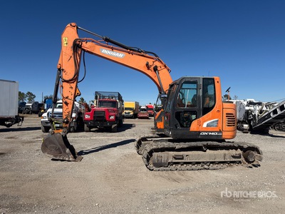 2018 Doosan DX140LCR-5 Excavatrice sur chenilles