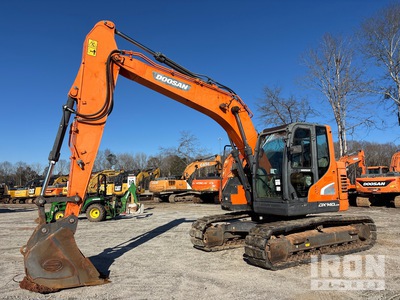 2018 Doosan DX140LCR-5 Tracked Excavator