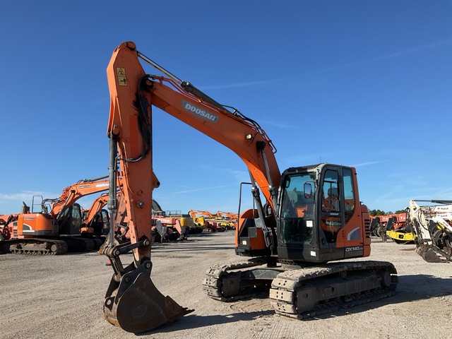 2018 Doosan DX140LCR-5 Tracked Excavator