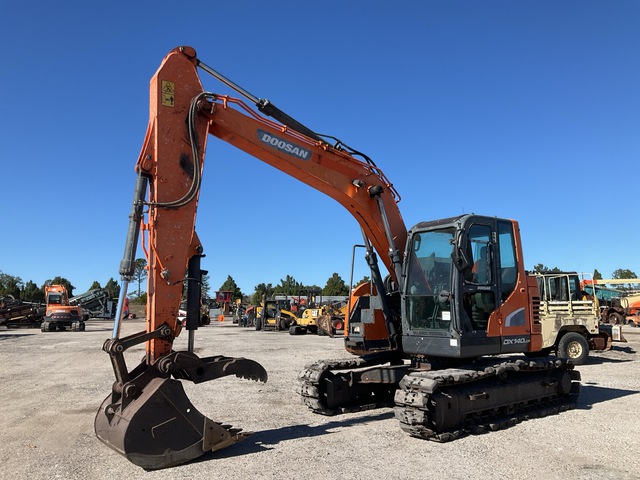 2018 Doosan DX140 LCR-5 Tracked Excavator 2018 Doosan DX140 LCR-5 Tracked Excavator