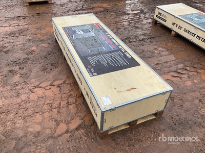 TMG MS1320A 13 ft x 20 ft Garage Metal Schuur (Unused)