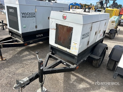 2018 Wacker Neuson G25 24.4 kVA Mobile Generator Set