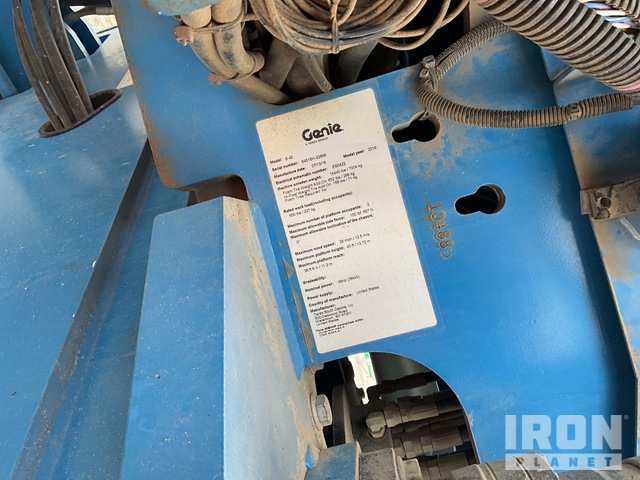 ELEVADOR TELESCóPICO 2016 GENIE 4WD S45