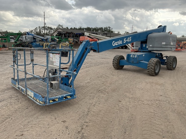 2016 Genie S-45 4WD Diesel Telescopic Boom Lift