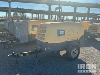 2020 Atlas Copco XAS188 KD8 185 cfm Mobile Air Compressor