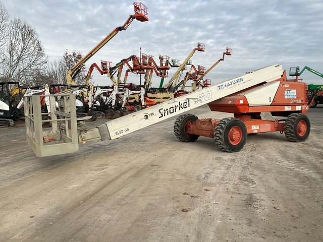 2007 Snorkel TB-60DZ 4WD Diesel Telescopic Boom Lift