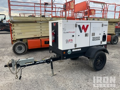 2022 Wacker G-25 20 kW Mobile Generator