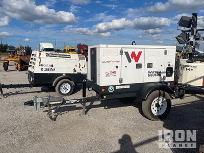 2022 Wacker Neuson G25 20 kW Mobile مولد