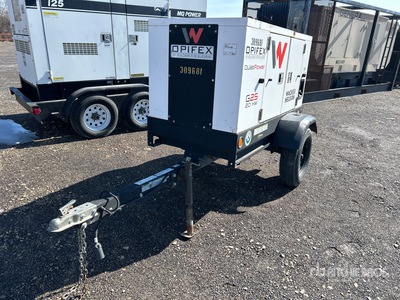 2021 Wacker G-25 20 kW Mobile Generatore