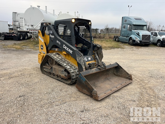 MINI CARGADOR SOBRE ORUGAS 2019 JOHN DEERE 317G