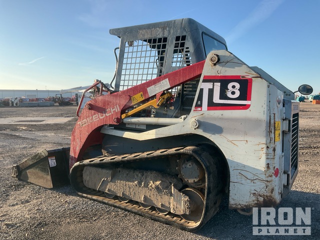 MINI CARGADOR SOBRE ORUGAS 2018 TAKEUCHI TL8