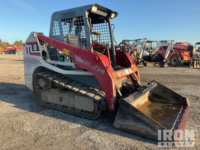 MINI CARGADOR SOBRE ORUGAS 2018 TAKEUCHI TL8