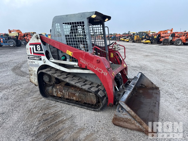 MINI CARGADOR SOBRE ORUGAS 2018 TAKEUCHI TL8RW