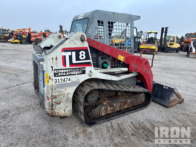 MINI CARGADOR SOBRE ORUGAS 2018 TAKEUCHI TL8RW