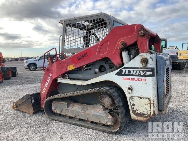 MINI CARGADOR SOBRE ORUGAS 2018 TAKEUCHI TL10V2
