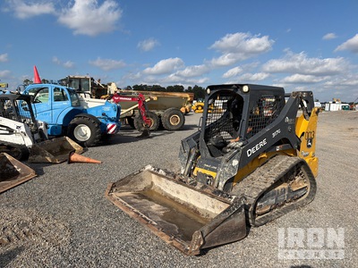 2019 John Deere 317G Two-Speed Oruga cargadora compacta