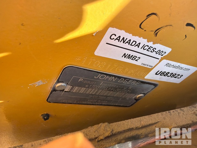 MINI CARGADOR SOBRE ORUGAS 2019 JOHN DEERE 317G