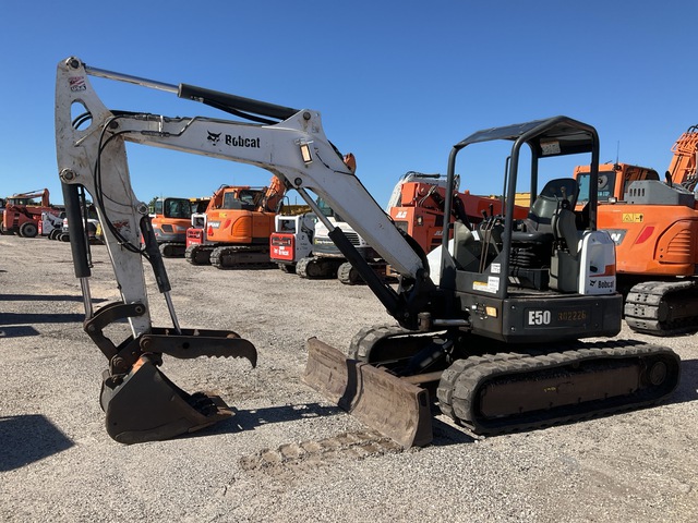 2018 Bobcat E50 Mini Excavator