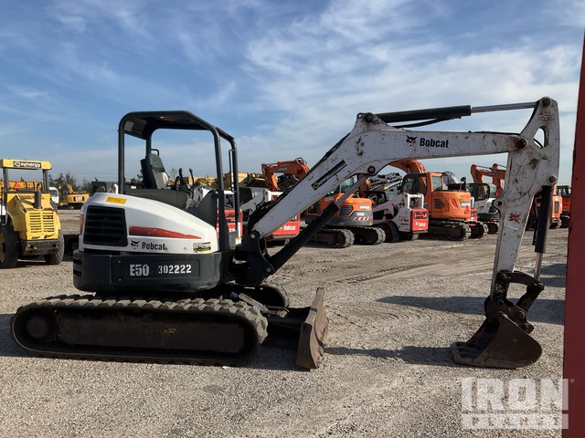 EXCAVADORA 2018 BOBCAT E50