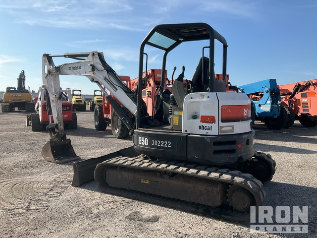 EXCAVADORA 2018 BOBCAT E50