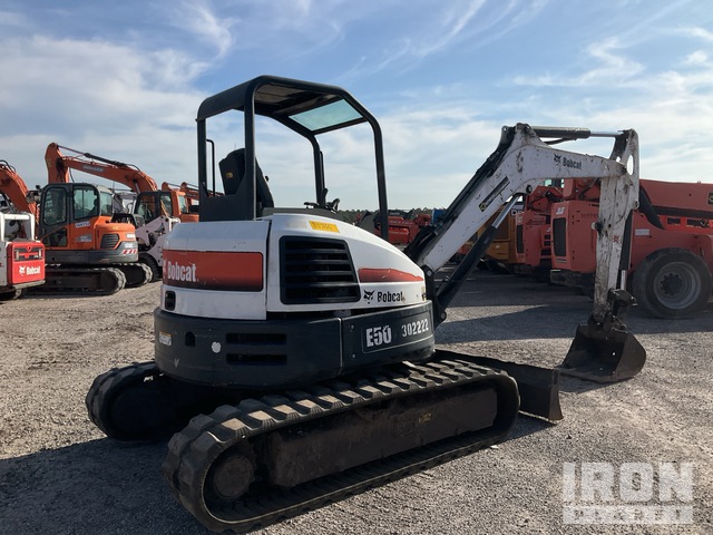 EXCAVADORA 2018 BOBCAT E50